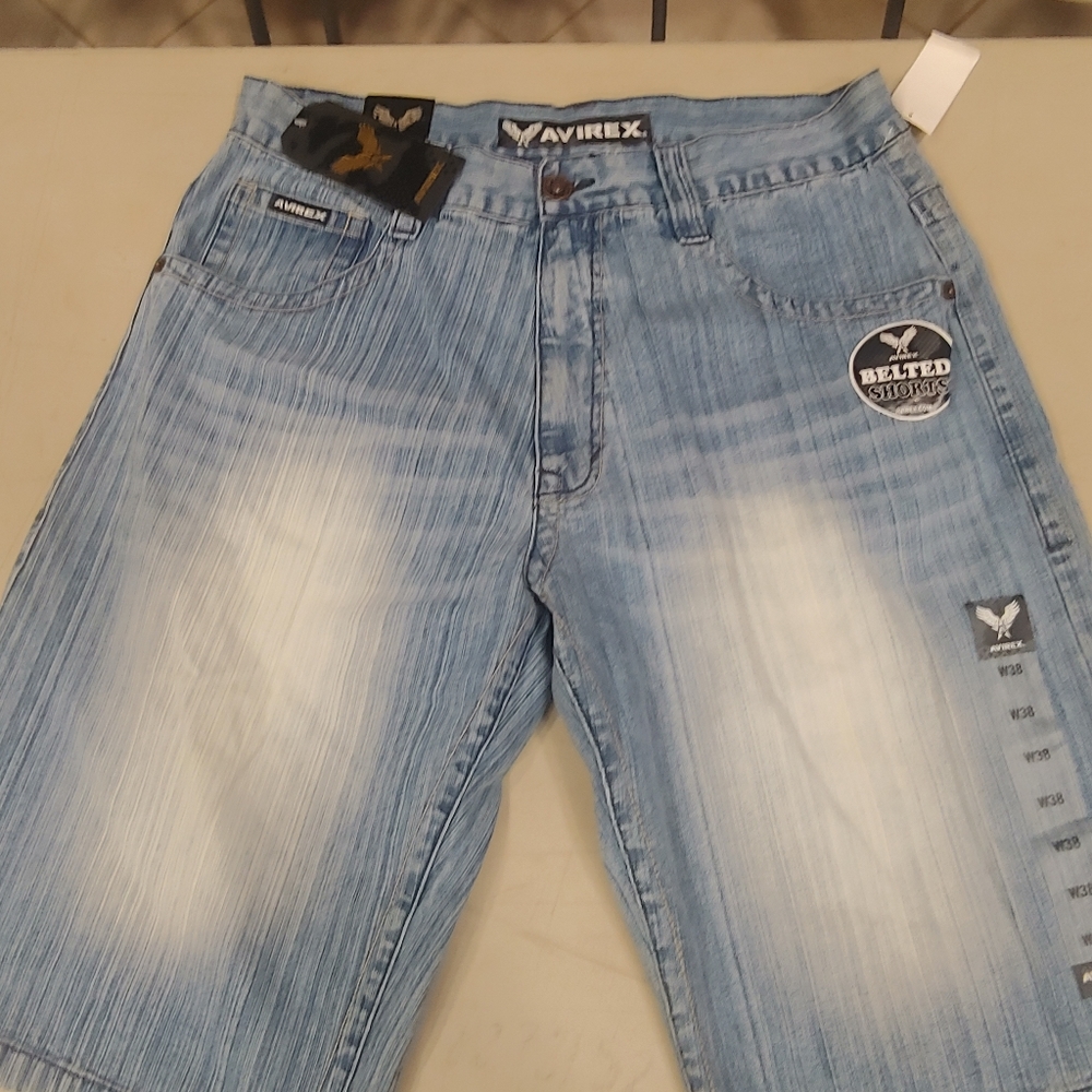 Avirex jean shorts